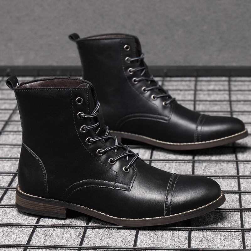 Morgan | Faux Leather Ankle Boots