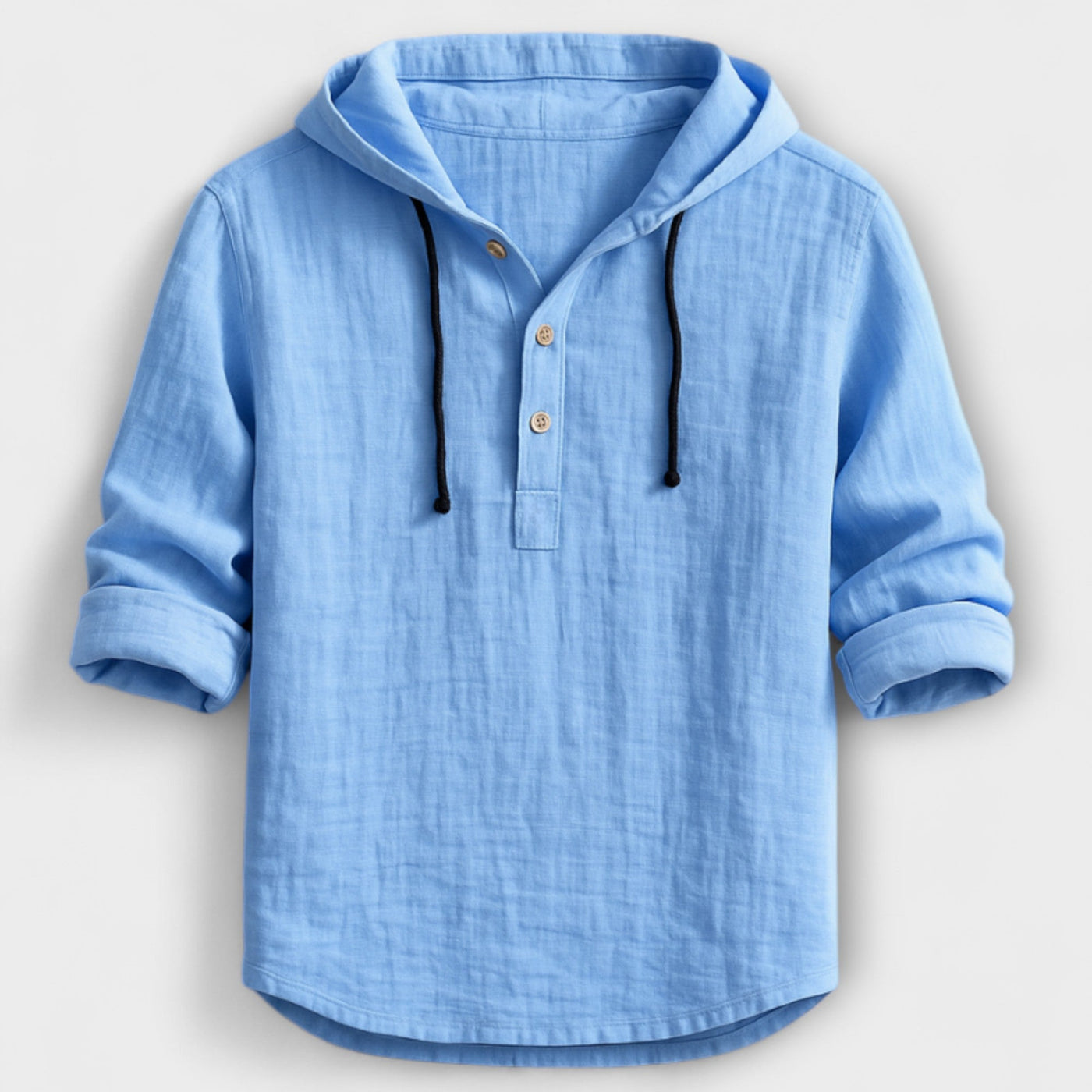 Luxe Shirt with Hood