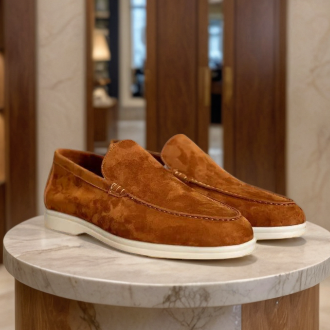ROSSI ROMA™ | LUXURY SUEDE LOAFERS