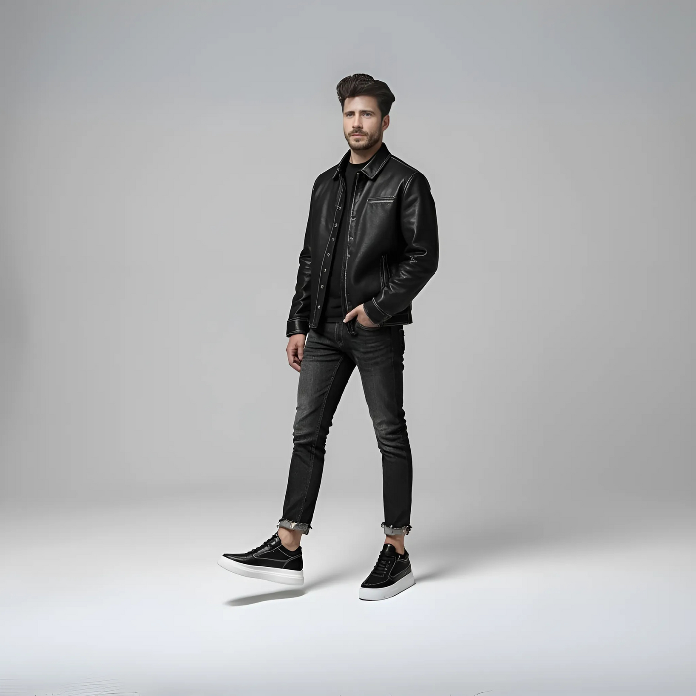 MARCELLO | LUXURY GYM SHOES (+8CM)