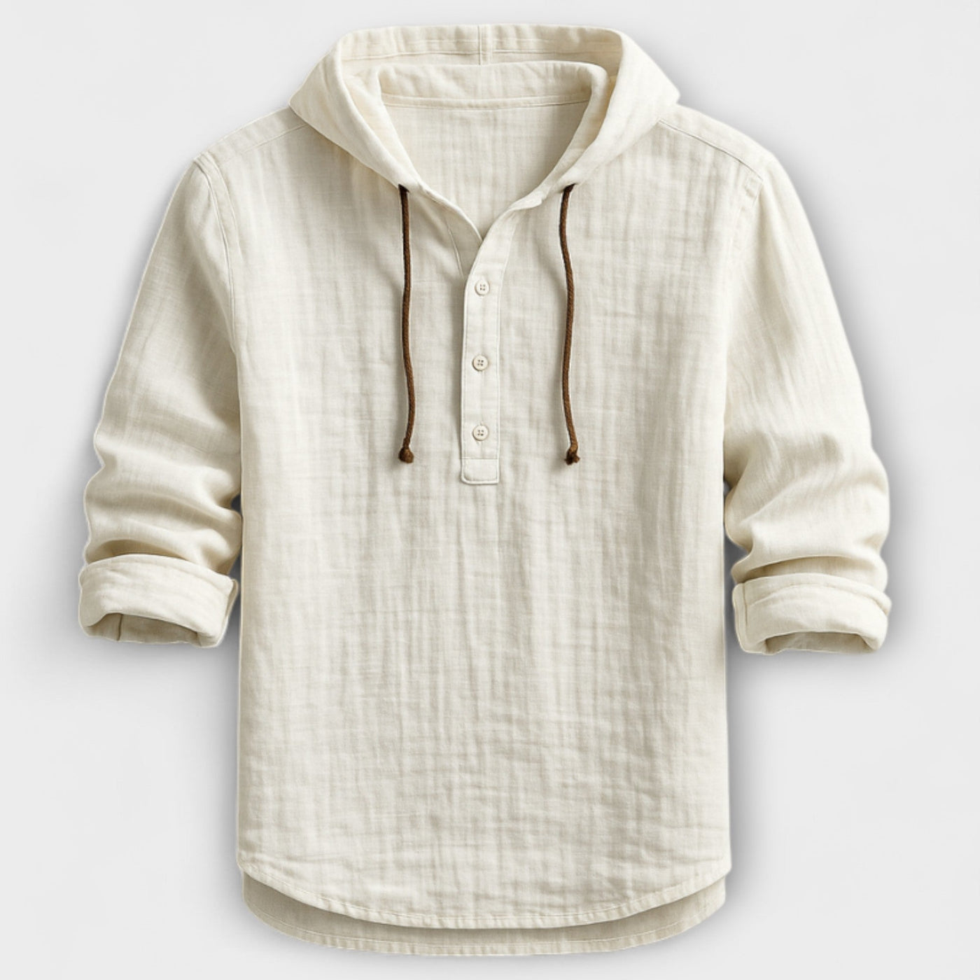 Luxe Shirt with Hood