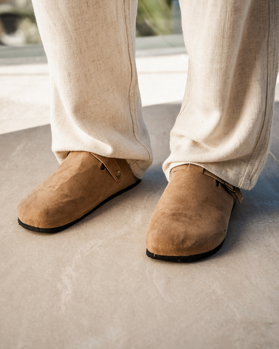 GIULIO | MEN'S SLIPPERS IN SOFT SUEDE