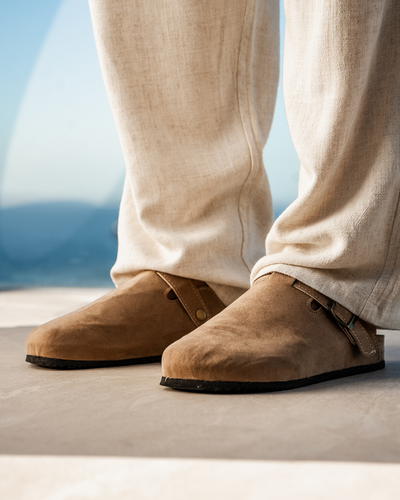 GIULIO | MEN'S SLIPPERS IN SOFT SUEDE