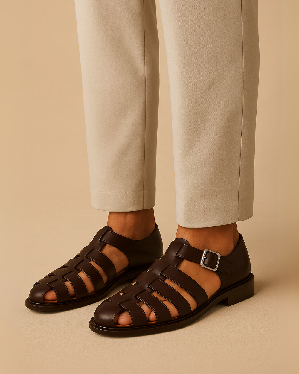 GRAZIO | CLOSED SANDAL WITH STRAP