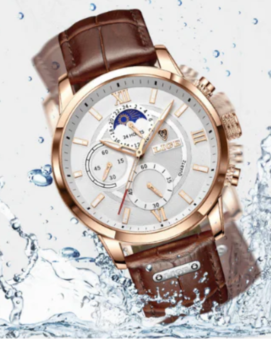 Classic Lugano Watch (Waterproof)