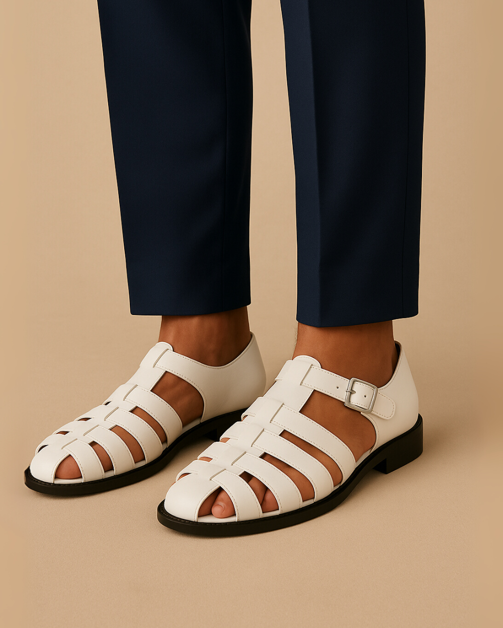 GRAZIO | CLOSED SANDAL WITH STRAP