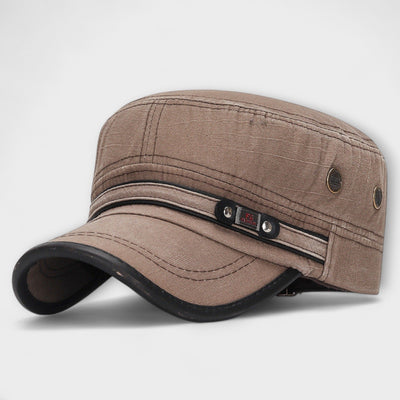 Vintage Cotton Flat Cap