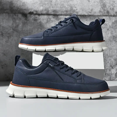 HAPPY | LEATHER SNEAKERS WITH ORTHOPEDIC COMFORT