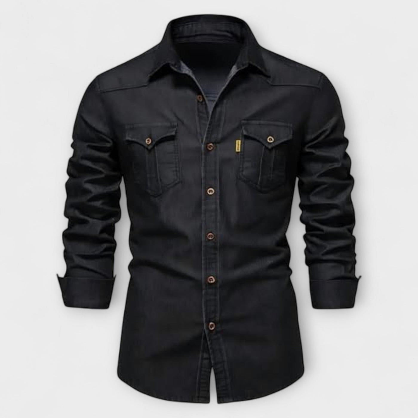 Slim Fit Denim Shirt