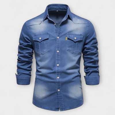 Slim Fit Denim Shirt