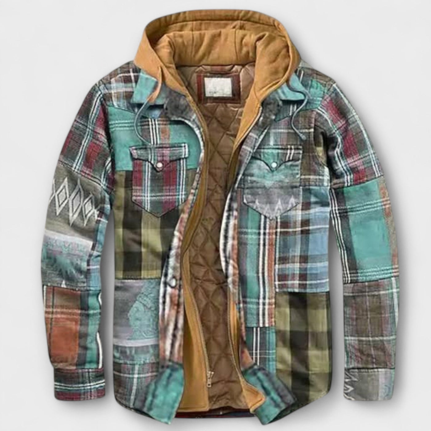 Plaid Pattern Jacket