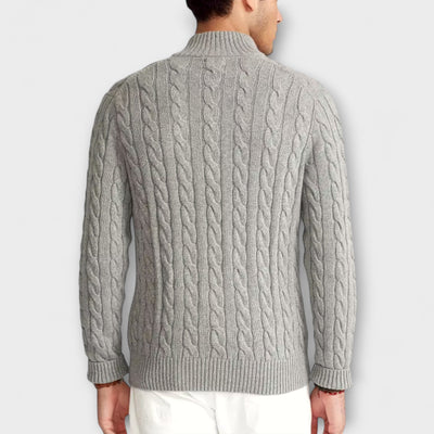 Elegant Half-Zip Sweater