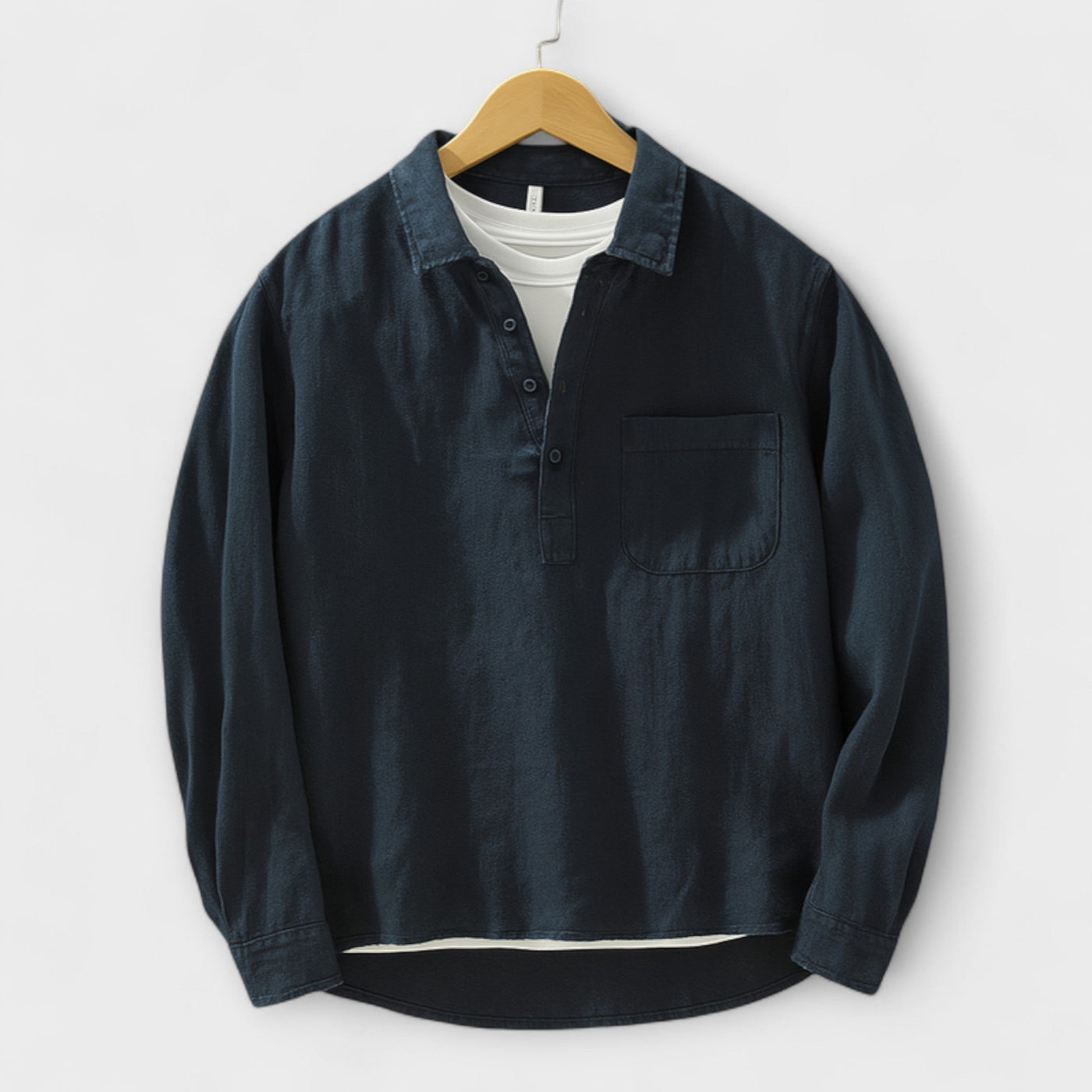 Linen Popover Shirt