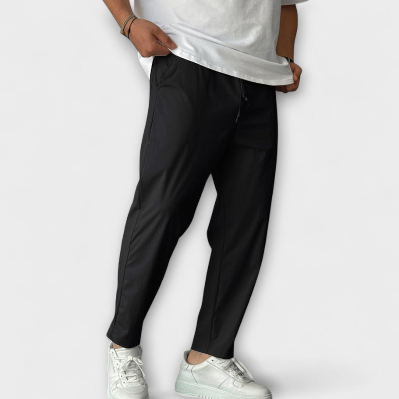 High-Waisted Lightweight Pants