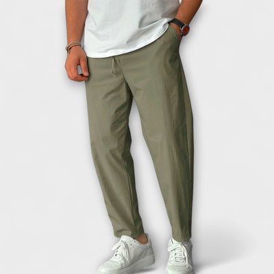 High-Waisted Lightweight Pants