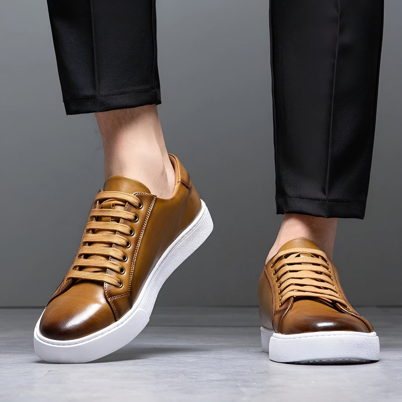 MARCELLO | MEN'S LEATHER SNEAKERS