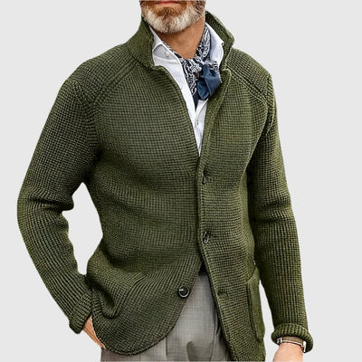 Men's Retro Military Style Cardigan