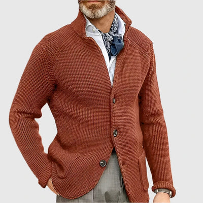 Men's Retro Military Style Cardigan