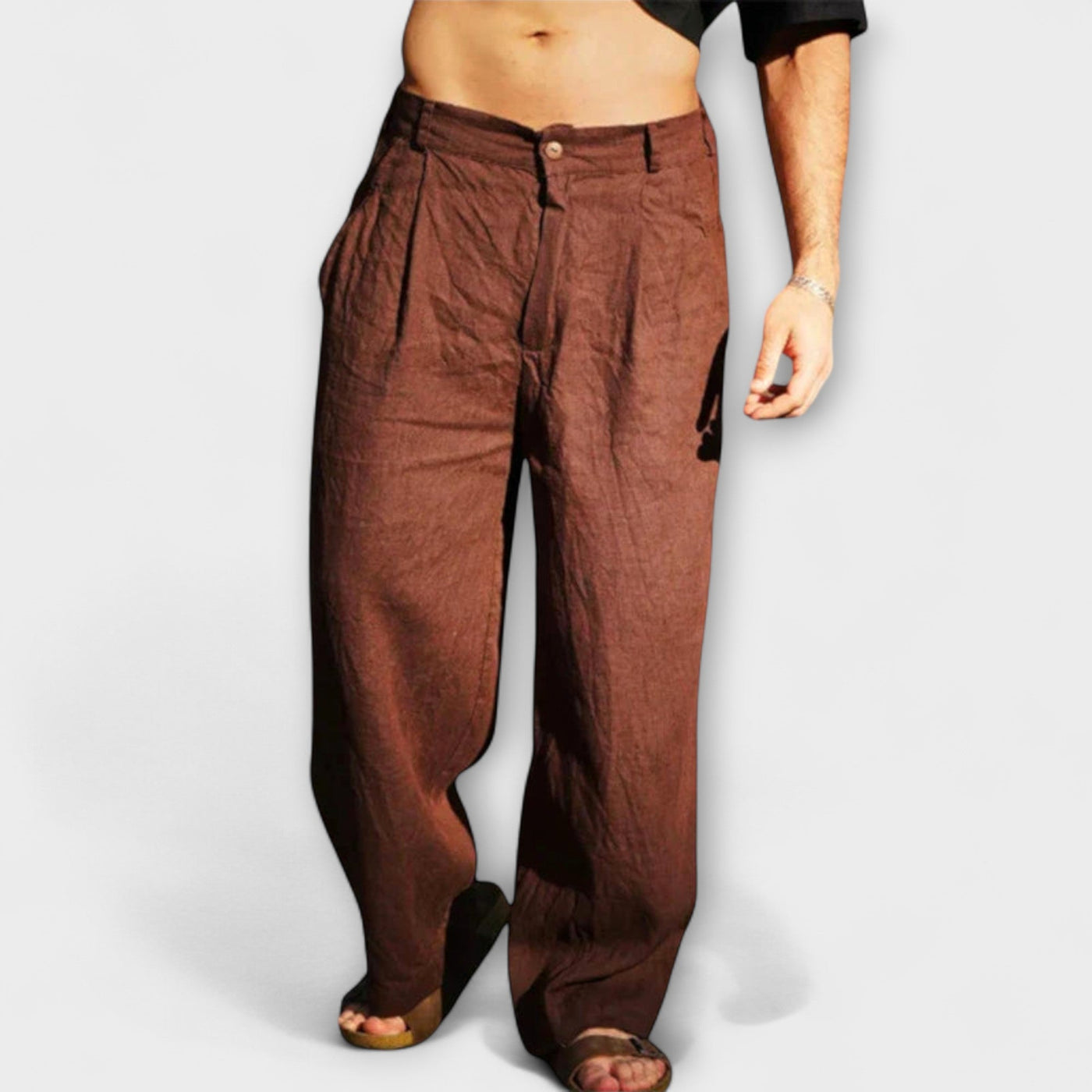 Wide Linen Pants