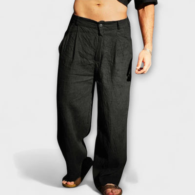 Wide Linen Pants