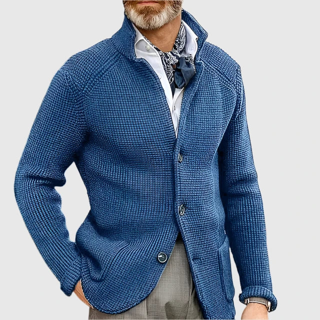 Men's Retro Military Style Cardigan