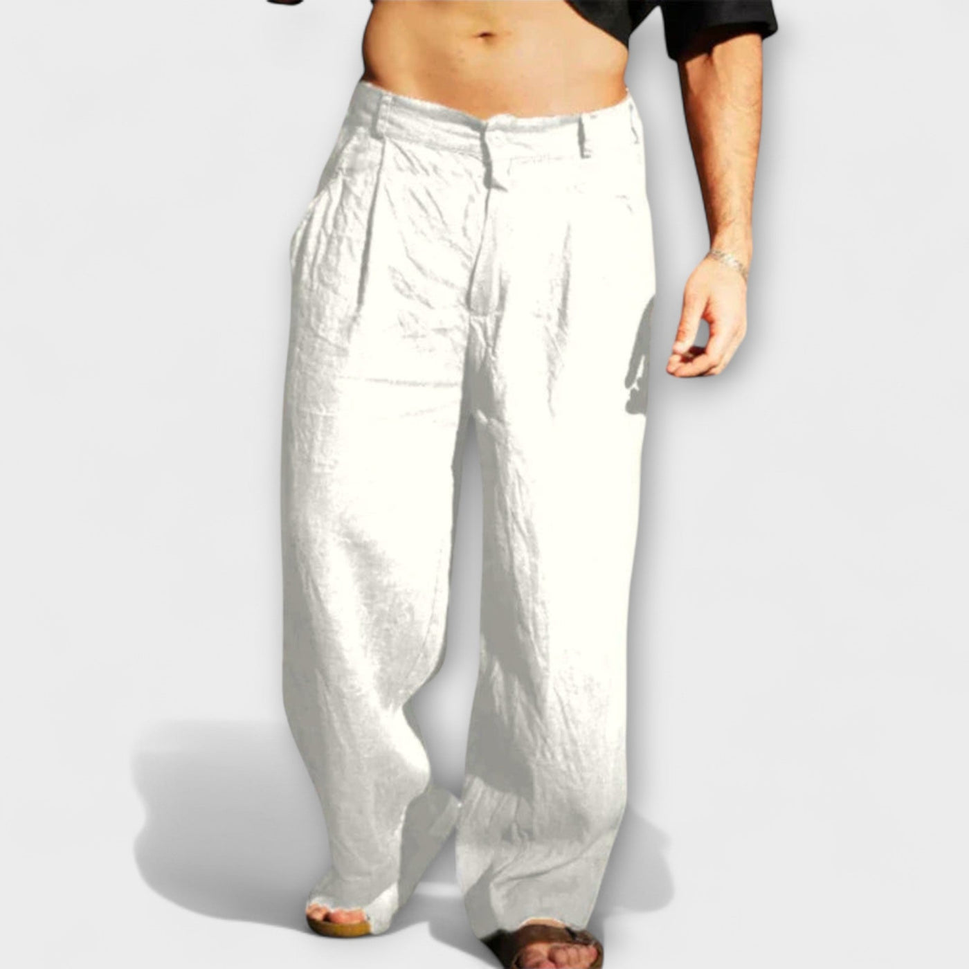 Wide Linen Pants