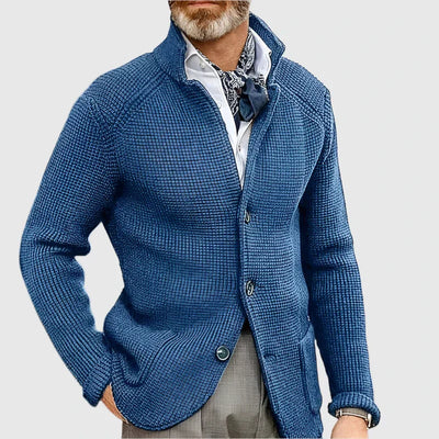 Men's Retro Military Style Cardigan