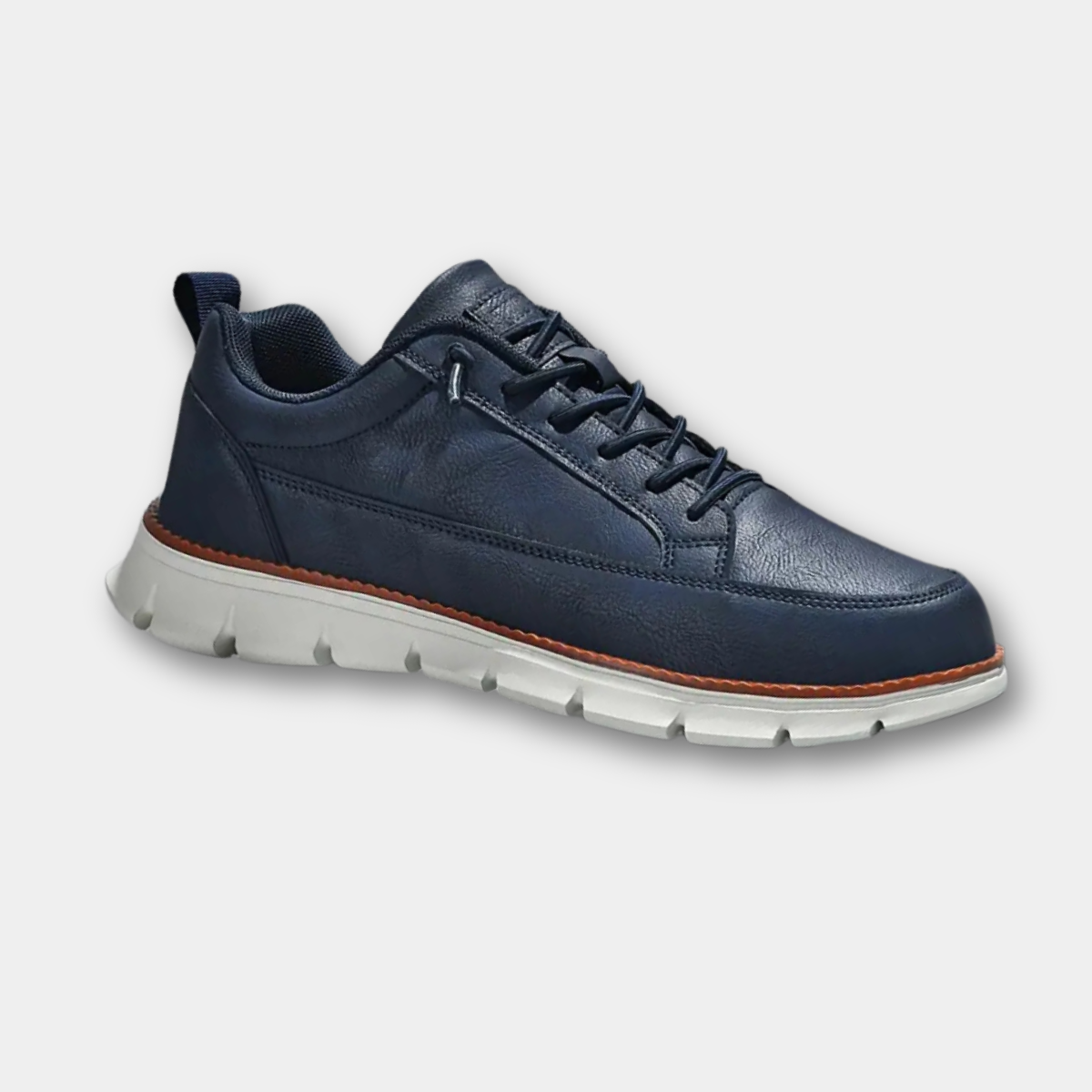 HAPPY | LEATHER SNEAKERS WITH ORTHOPEDIC COMFORT