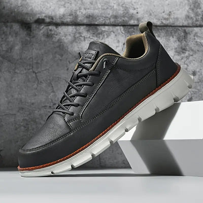 HAPPY | LEATHER SNEAKERS WITH ORTHOPEDIC COMFORT