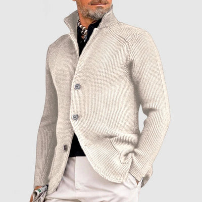 Men's Retro Military Style Cardigan