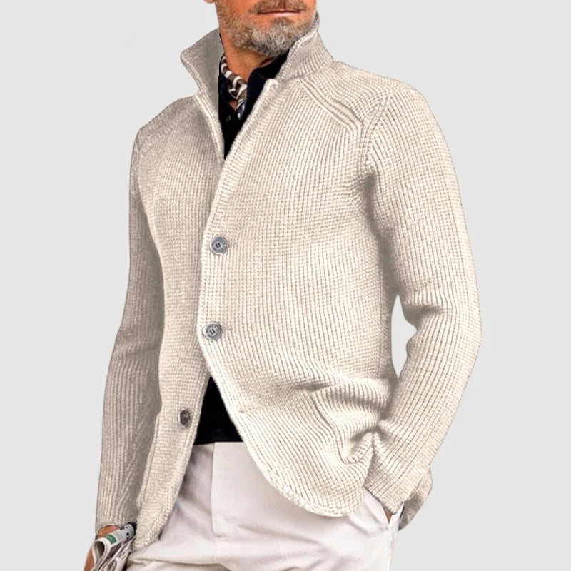 Men's Retro Military Style Cardigan