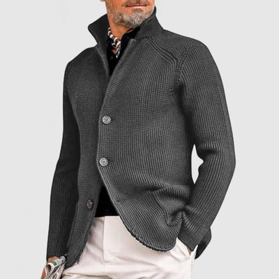 Men's Retro Military Style Cardigan