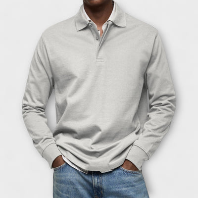 Luxury Long Sleeve Polo