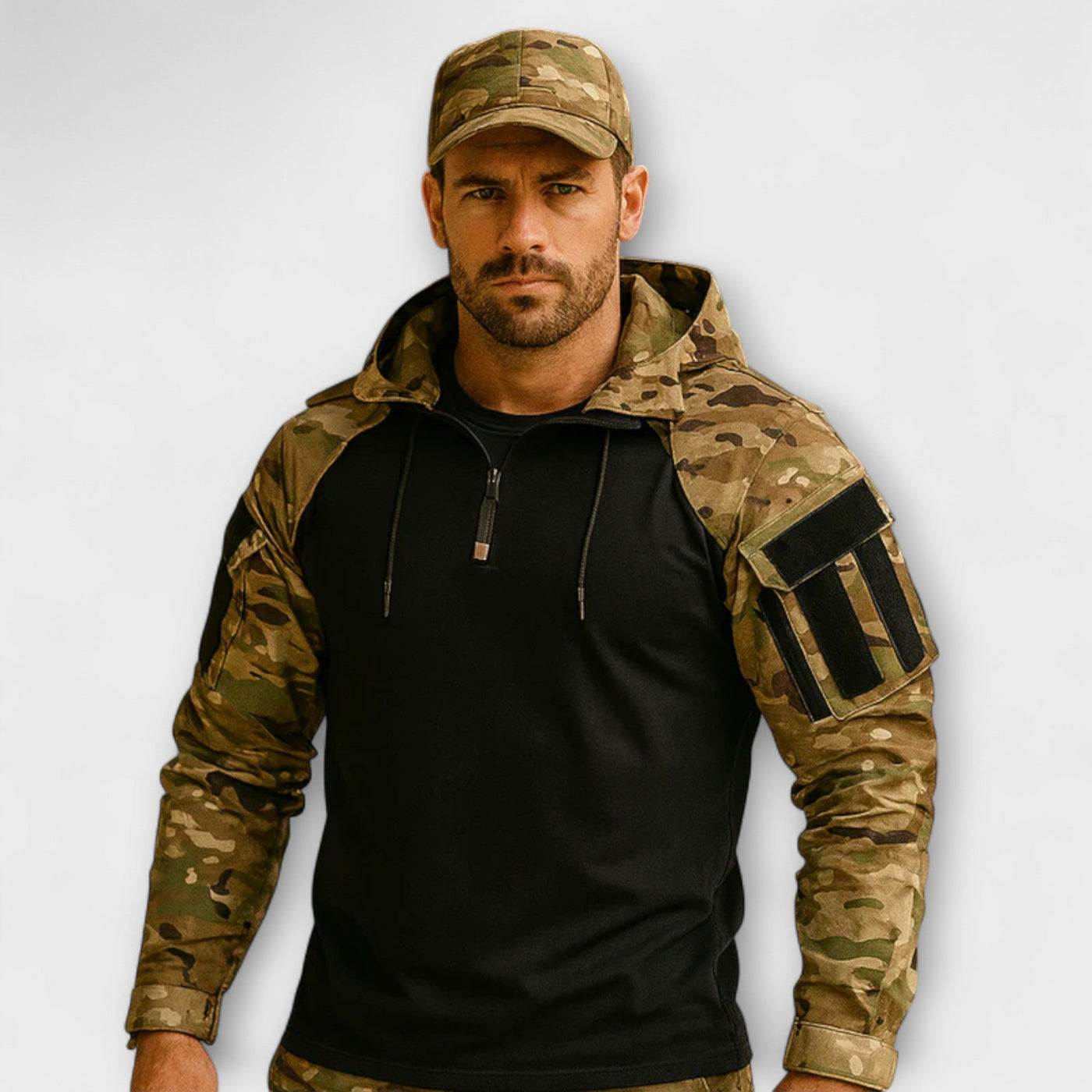 Tactical Jacket with Zipper