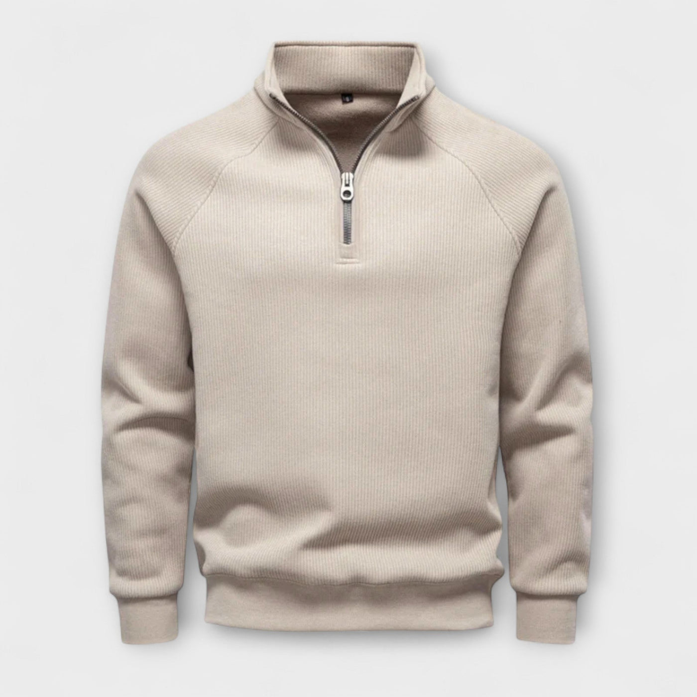Édouard | Fleece-Lined Zip Sweater – Warmth, Style, and Confidence for Winter