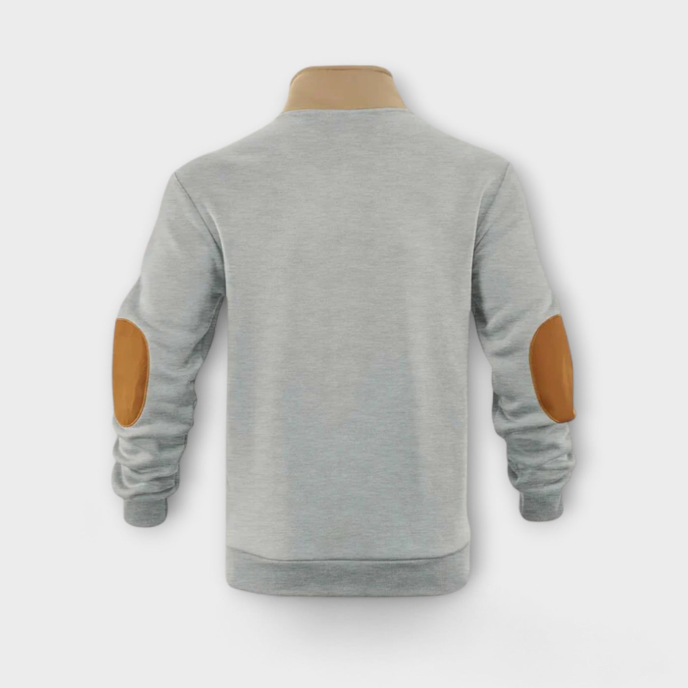 Lucien | Zip-Up Pullover with High Collar – Warmth, Style, and Authenticity