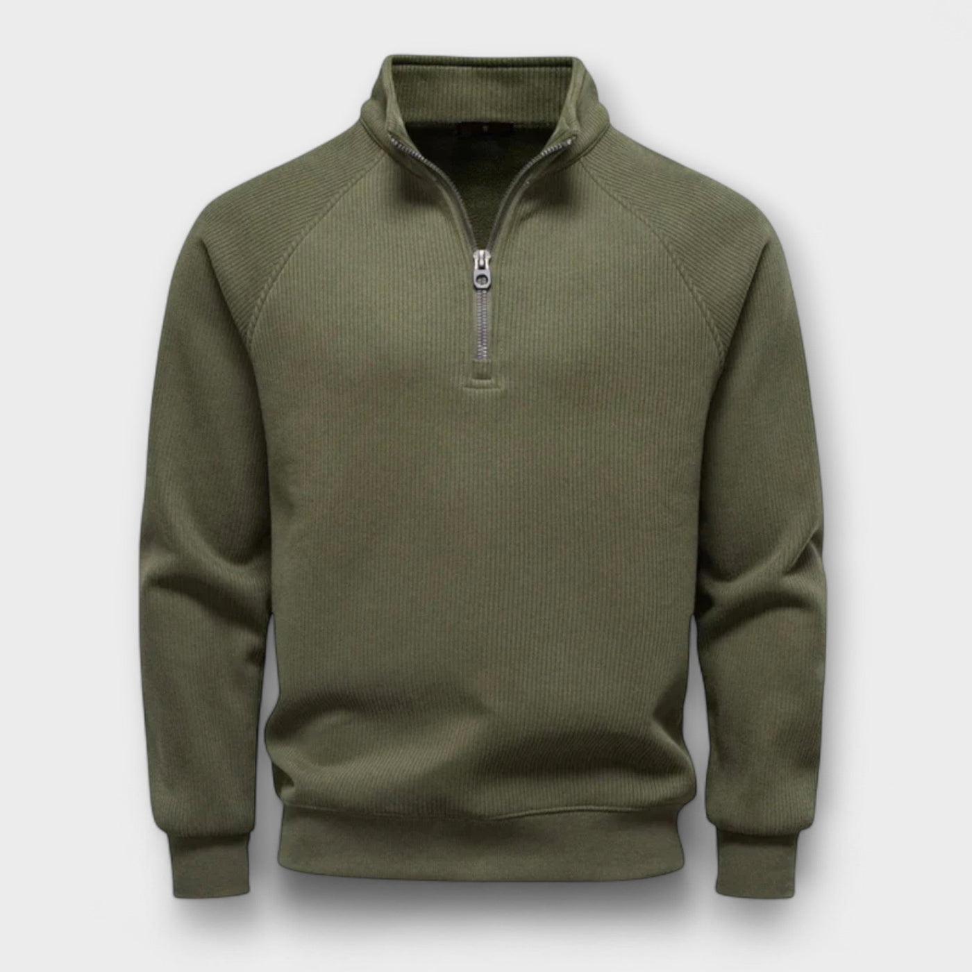 Édouard | Fleece-Lined Zip Sweater – warmth, style, and confidence for winter