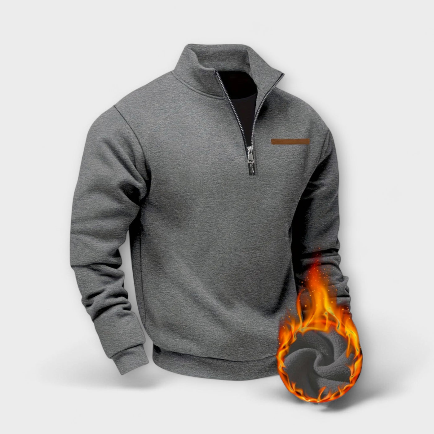 Henri | Thermal Zip Hoodie – warmth, comfort, and sporty style