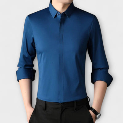 Wrinkle-Free Stretch Shirt for Men