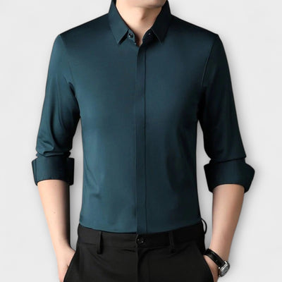 Wrinkle-Free Stretch Shirt for Men