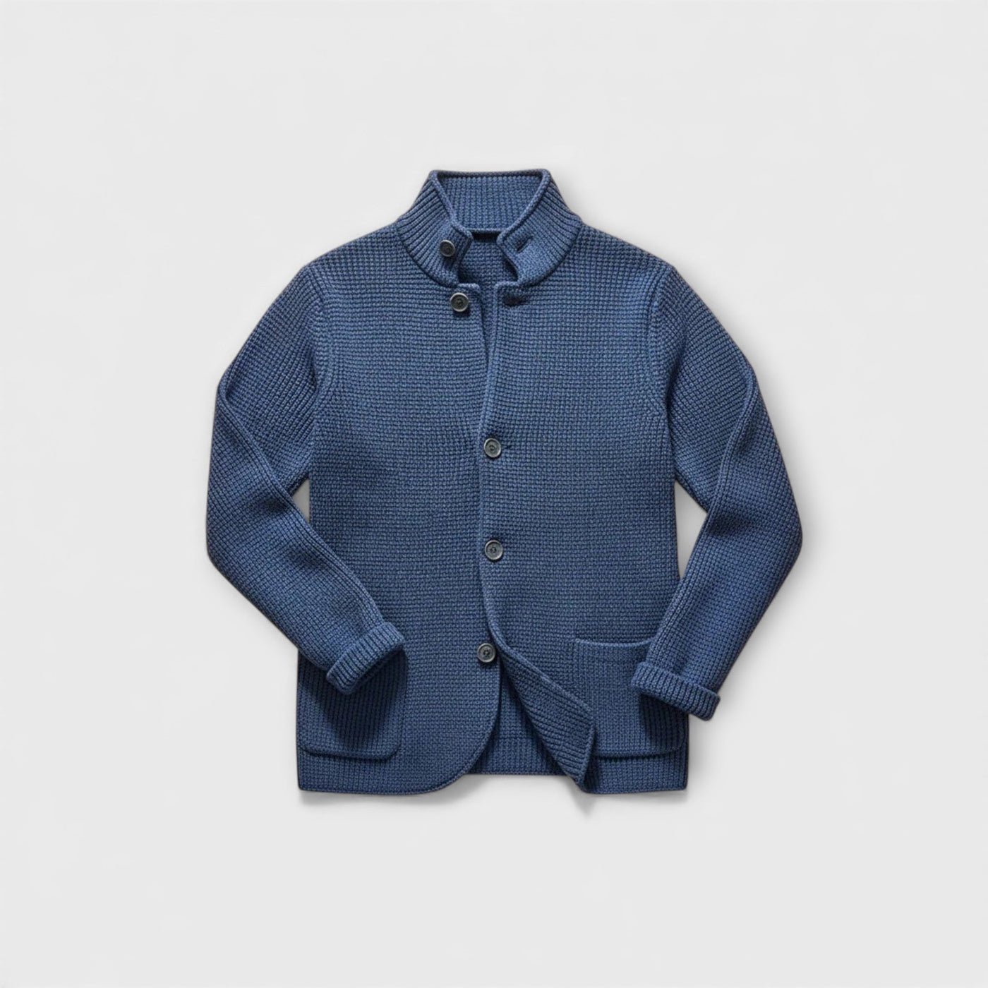 Jean Luc – Cardigan in Refined Wool Knit