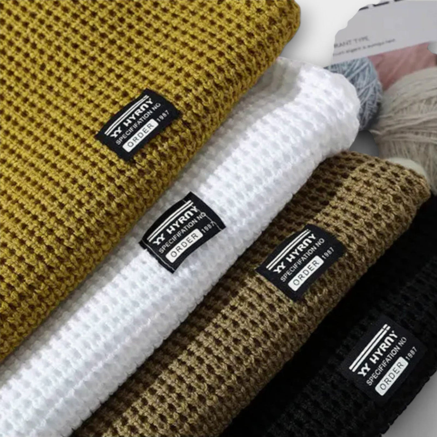 Premium Honeycomb Knit Sweater
