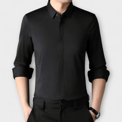 Wrinkle-Free Stretch Shirt for Men