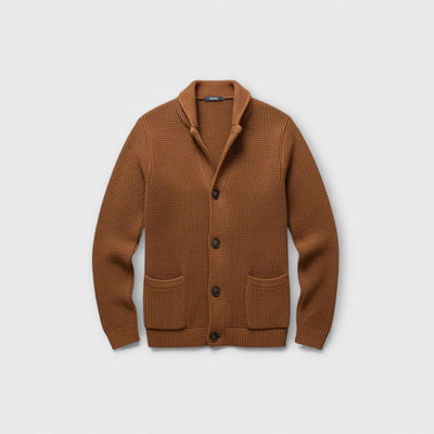 Jean Luc – Cardigan in Refined Wool Knit