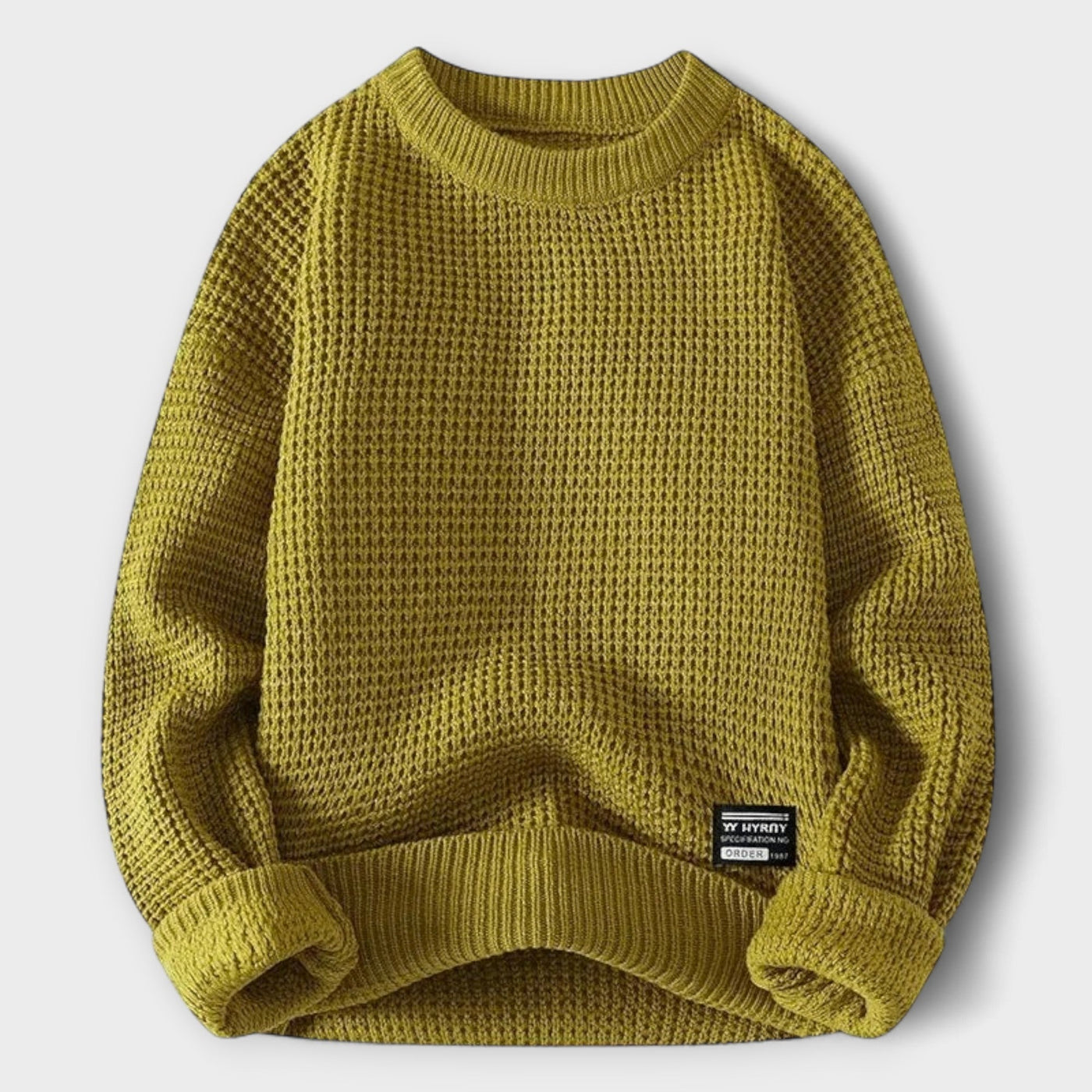 Premium Honeycomb Knit Sweater