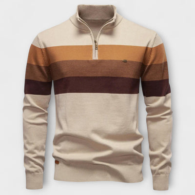 Maurice | High-neck sweater with zip – warmth, elegance, and comfort