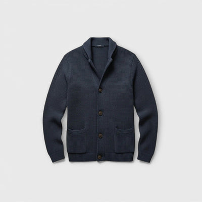 Jean Luc – Cardigan in Refined Wool Knit