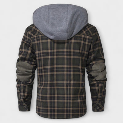 Flannel Jacket with Hood