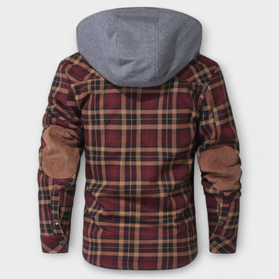 Flannel Jacket with Hood
