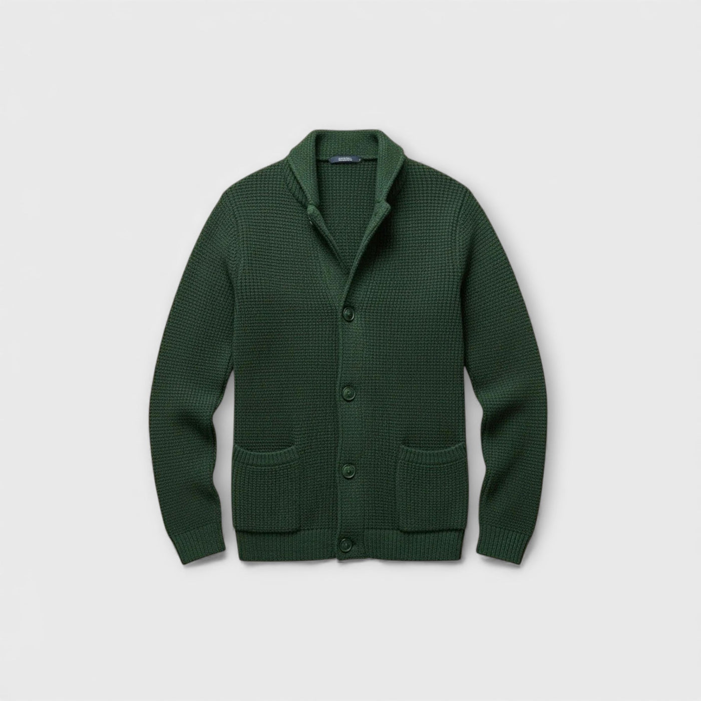 Jean Luc – Cardigan in Refined Wool Knit